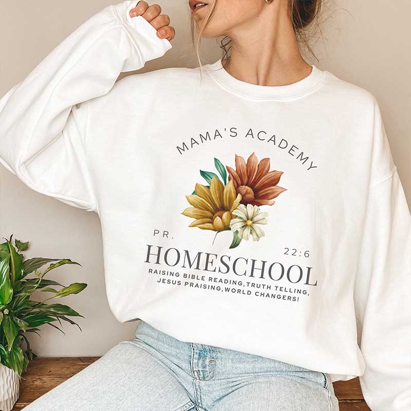 Womens Christian Homeschool Sweatshirt