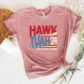 Hawk Tuah 24 Humor T-Shirt