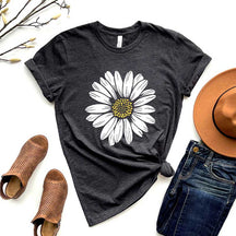 Daisy Wildflower Women Floral T-Shirt