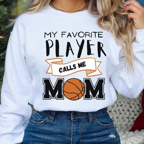 Basketball Mom Minimalist Sweatshirt