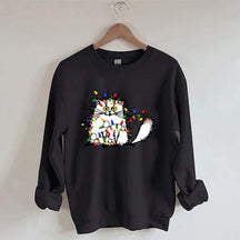 Christmas Funny Cat Sweatshirt