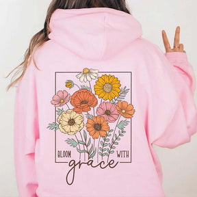 Aesthetic Bloom With Grace Hoodie