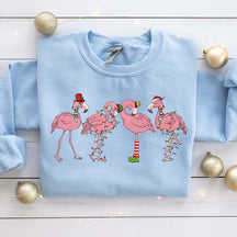 Flamingo Lover Christmas Sweatshirt