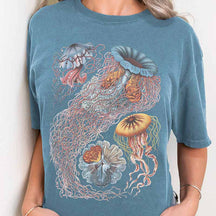 Vintage Jellyfish Marine Biologist T-Shirt