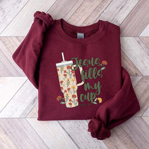 Jesus Fills My Cup Wild flower Sweatshirt