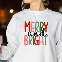 Family  Merry and Bright Sweatshirt