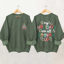 All Booked For Christmas Lovers Sweatshirt