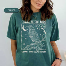 Funny Crows Before Bros T-Shirt