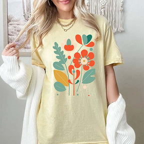 Comfort Colors Wildflower Aesthetic T-Shirt