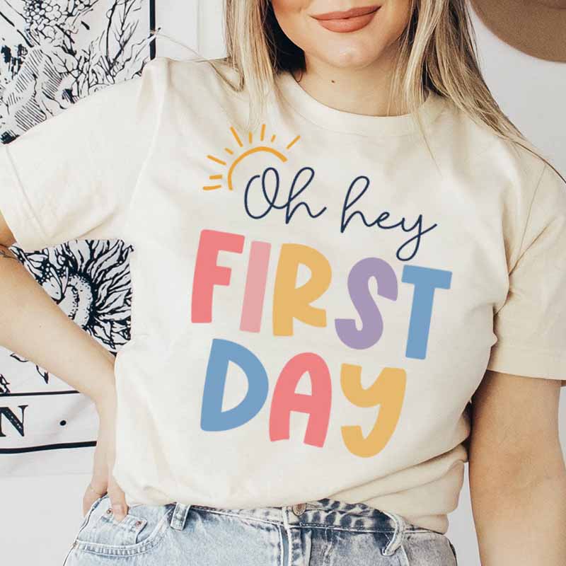 Oh Hey First Day Welcome Back To School T-Shirt