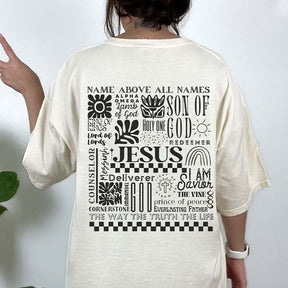 Faith Based Names of Jesus T-Shirt