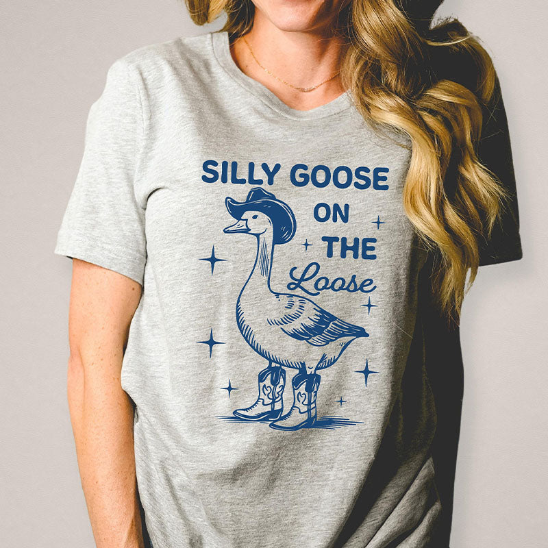 Retro Comfort Silly Goose On The Loose T-Shirt