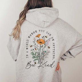 Bee Kind Wildflowers Hoodie