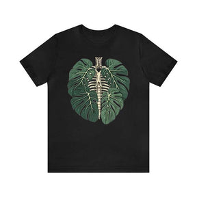 Skeleton Plant Body T-shirt