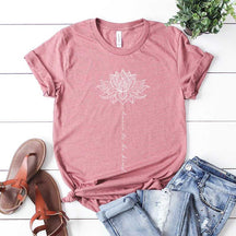 Choose To Be Kind Flower Mandala T-Shirt