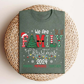 Christmas Crew We Are Family T-Shirt