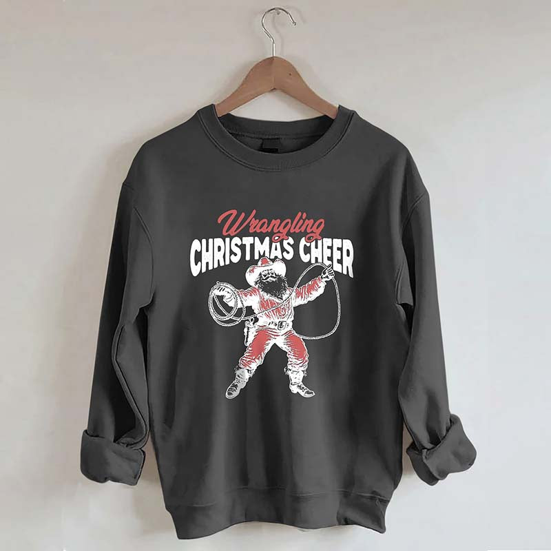 Cowboy Santa Claus Sweatshirt