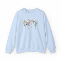 Pastel Botanical Floral Vintage Sweatshirt