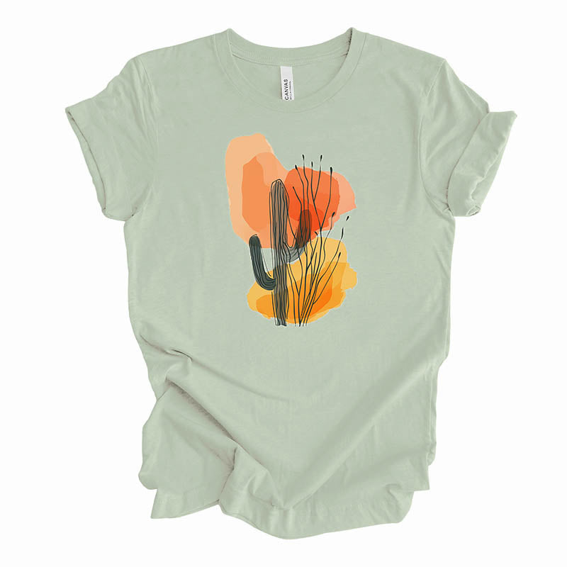 Desert Scene Cactus T-Shirt