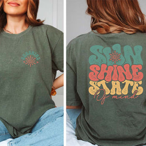 Retro Sun Shine State Of My Mind T-Shirt