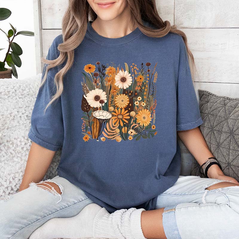 Flower Garden Daisy Lover T-Shirt