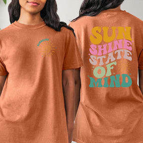 Retro Funny Sun Shine On My Mind T-Shirt