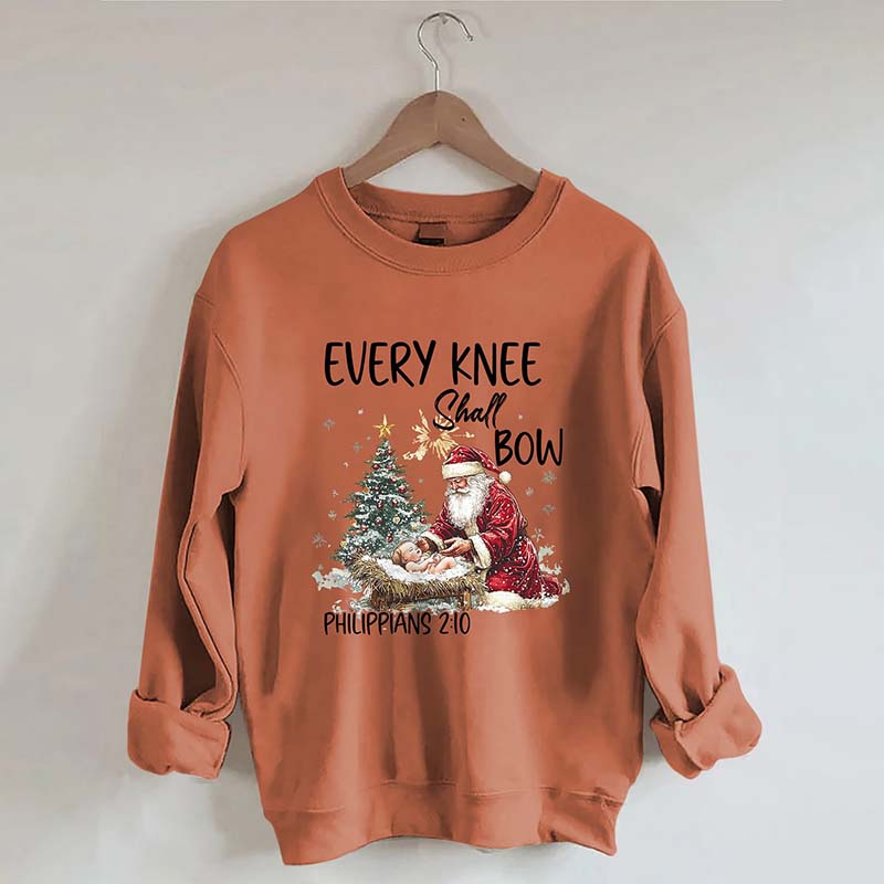 Every Knee Shall Bow Sweatshirt