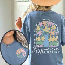 Boho Bible Verse  Vintage Floral  T-Shirt