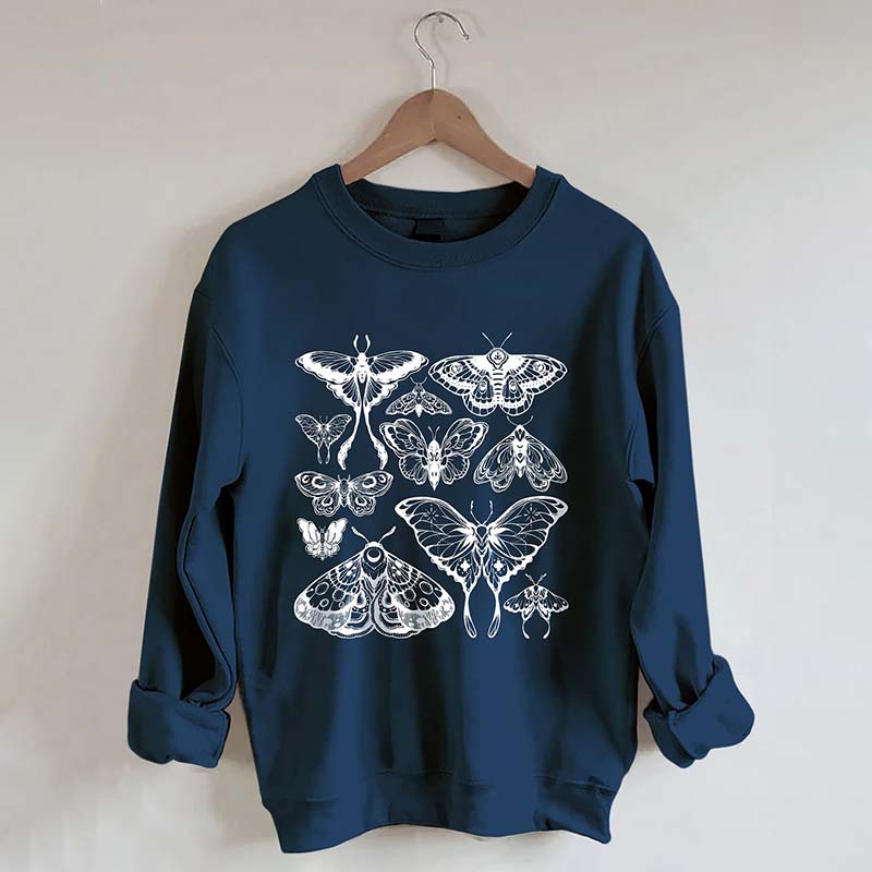 Vintage Butterfly And Moth Sweatshirt