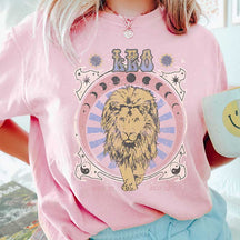 Zodiac Leo Vintage Astrology T-Shirt