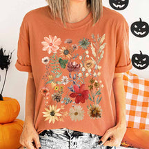 Fall Wildflower Comfort Colors T-Shirt