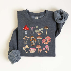 Mushroom Vintage Funny Fall Sweatshirt