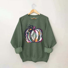 Watercolor Pumpkin Sweatshirt