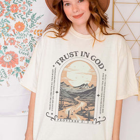 Boho Trust in the Lord Proverbs T-Shirt