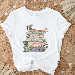 Women Of The Bible Verse Book Lover T-Shirt