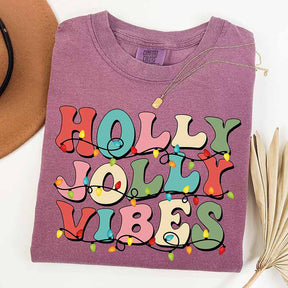 Holly Jolly Christmas Holiday T-Shirt