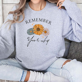 Remember Your Why Sweatshirt