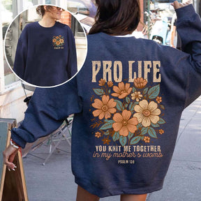 Pro Life Faith Based Sweatshirt