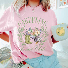 Social Club Floral Plant Lover T-Shirt