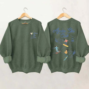 Retro Apres Ski Cute Adventure Sweatshirt