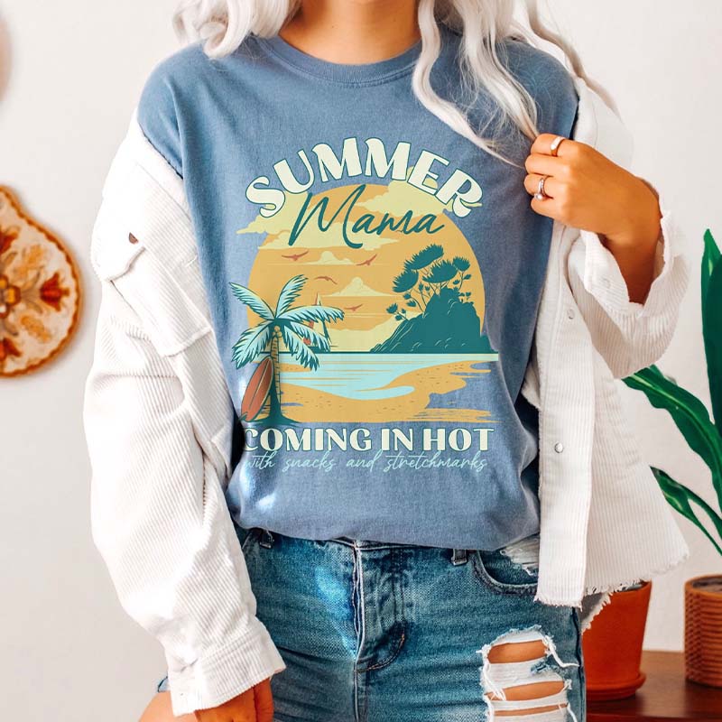 Momtok Vacay Summer Mama T-Shirt