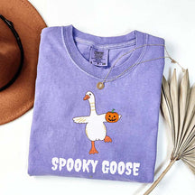 Funny Spooky Goose Halloween T-Shirt