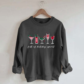 Full Of Holiday Spirit Sweatshirt