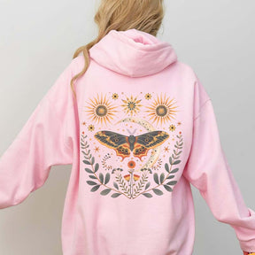 Luna Moth Celestial Hoodie