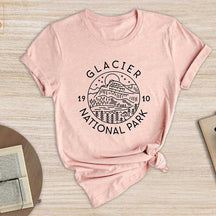 Glacier National Park Hiking T-Shirt