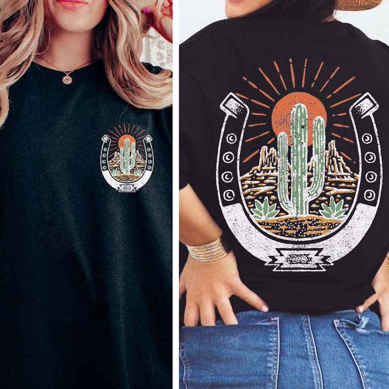 T-shirt Desert Sun Tee d'inspiration western