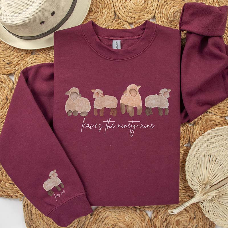 Lost Sheep Faith Religious Sweatshirt