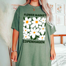 Flower Market Copenhagen Muted Floral T-Shirt