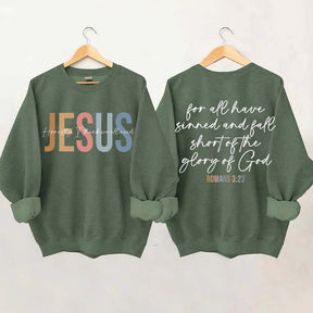 Jesus Women Religious Minimal Sweatshirt