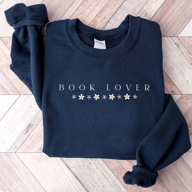 Comfort Colors Book Lover Sweatshirt